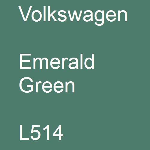 Volkswagen, Emerald Green, L514.